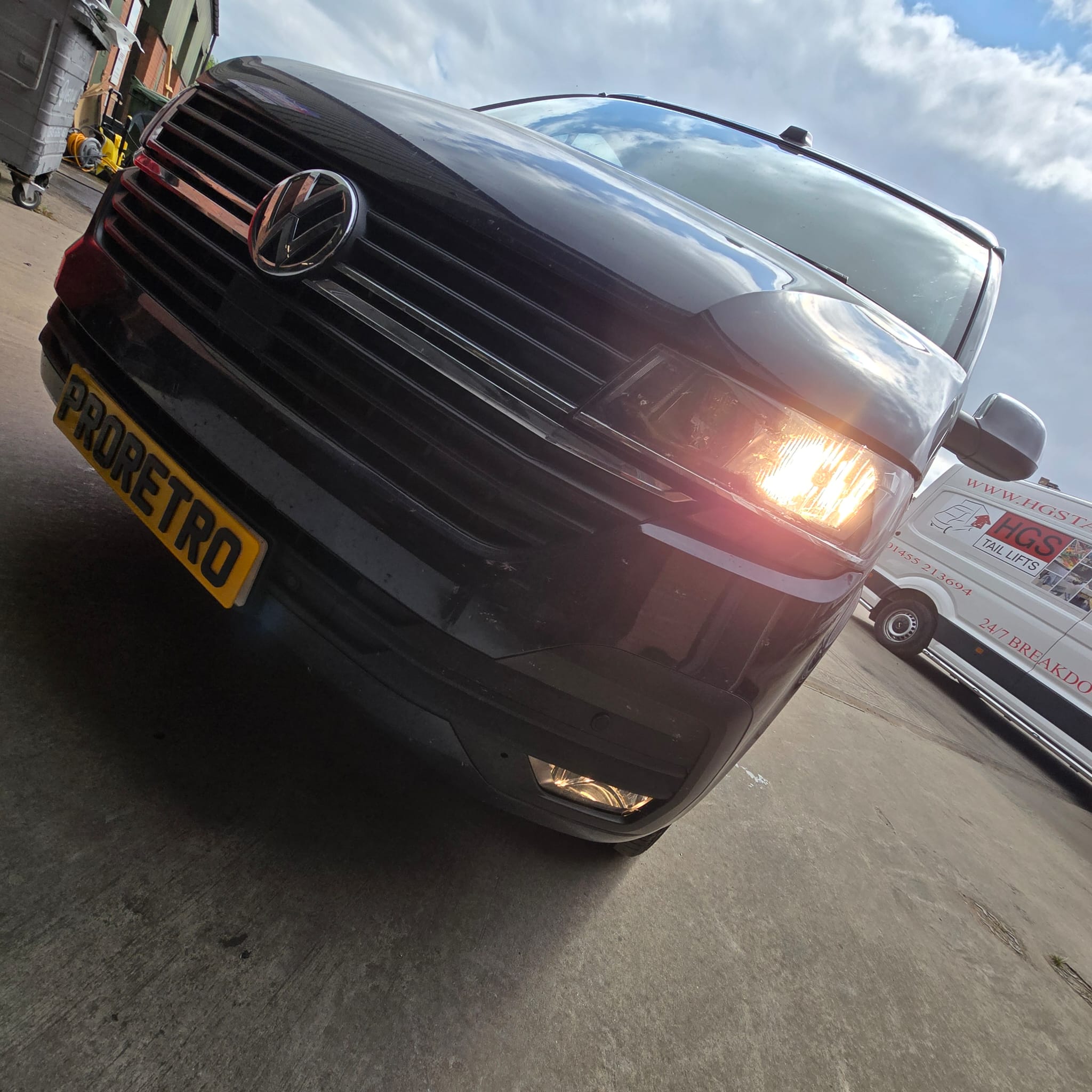 VW fog light and cornering light retrofit