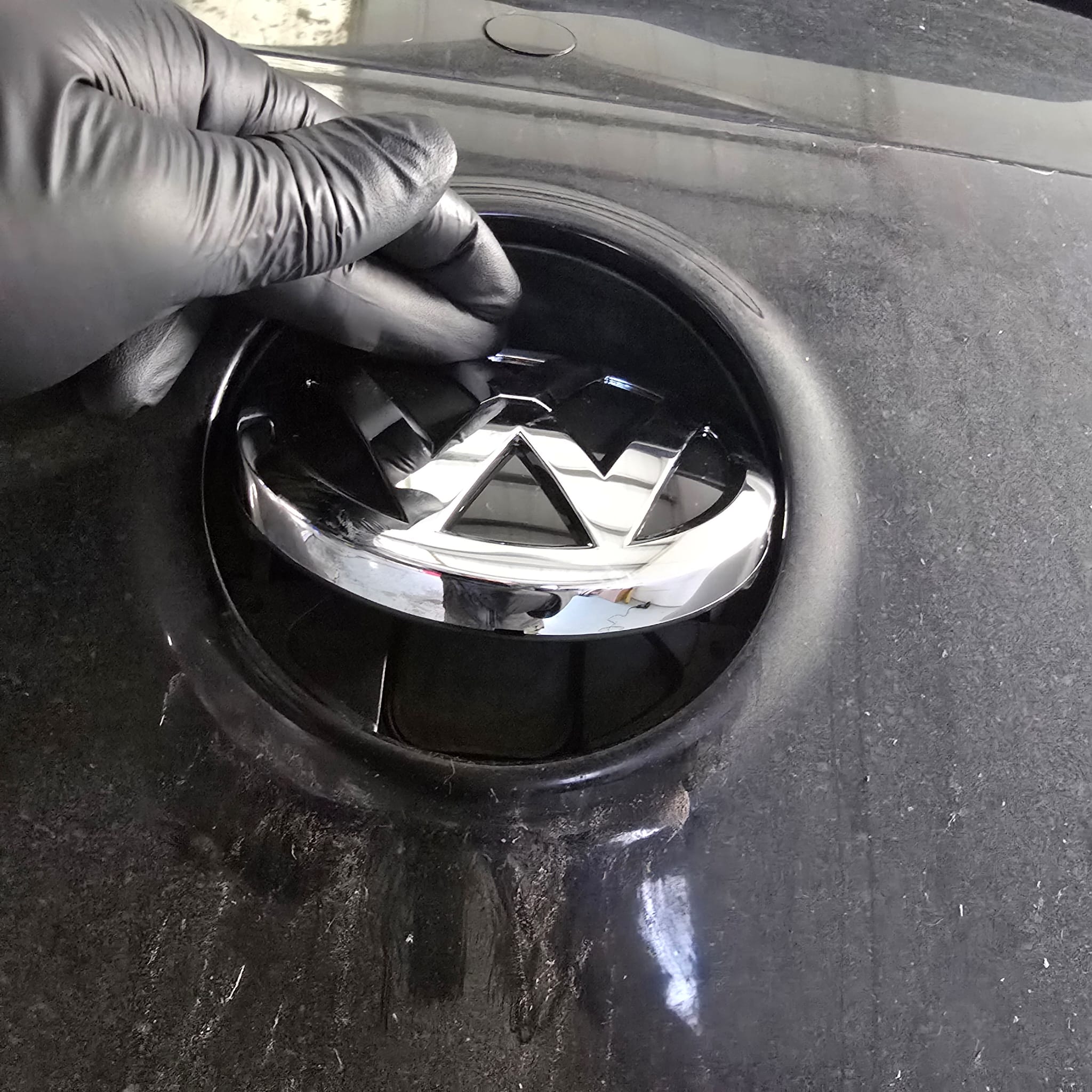 RCD360 Pro Head Unit Installed in VW Golf Mk5 R32