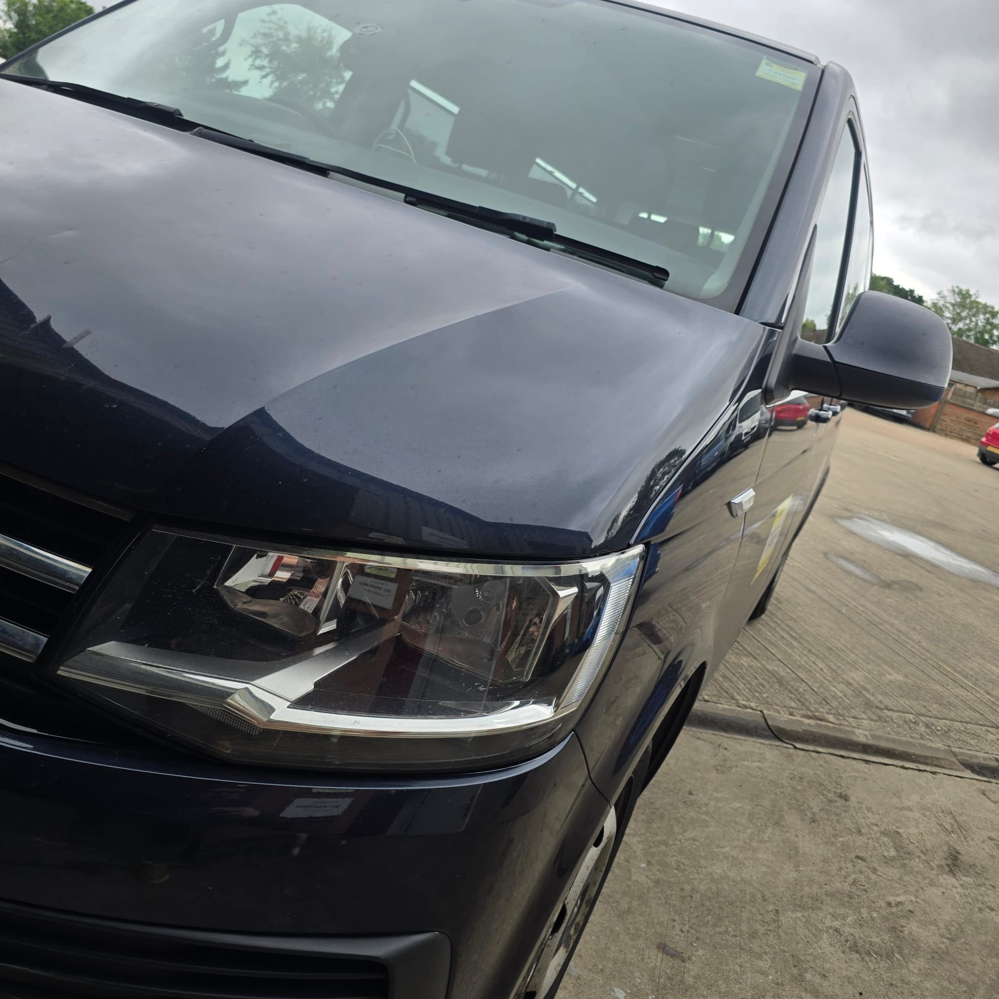 Heating and ventilation fault repair on Volkswagen Transporter