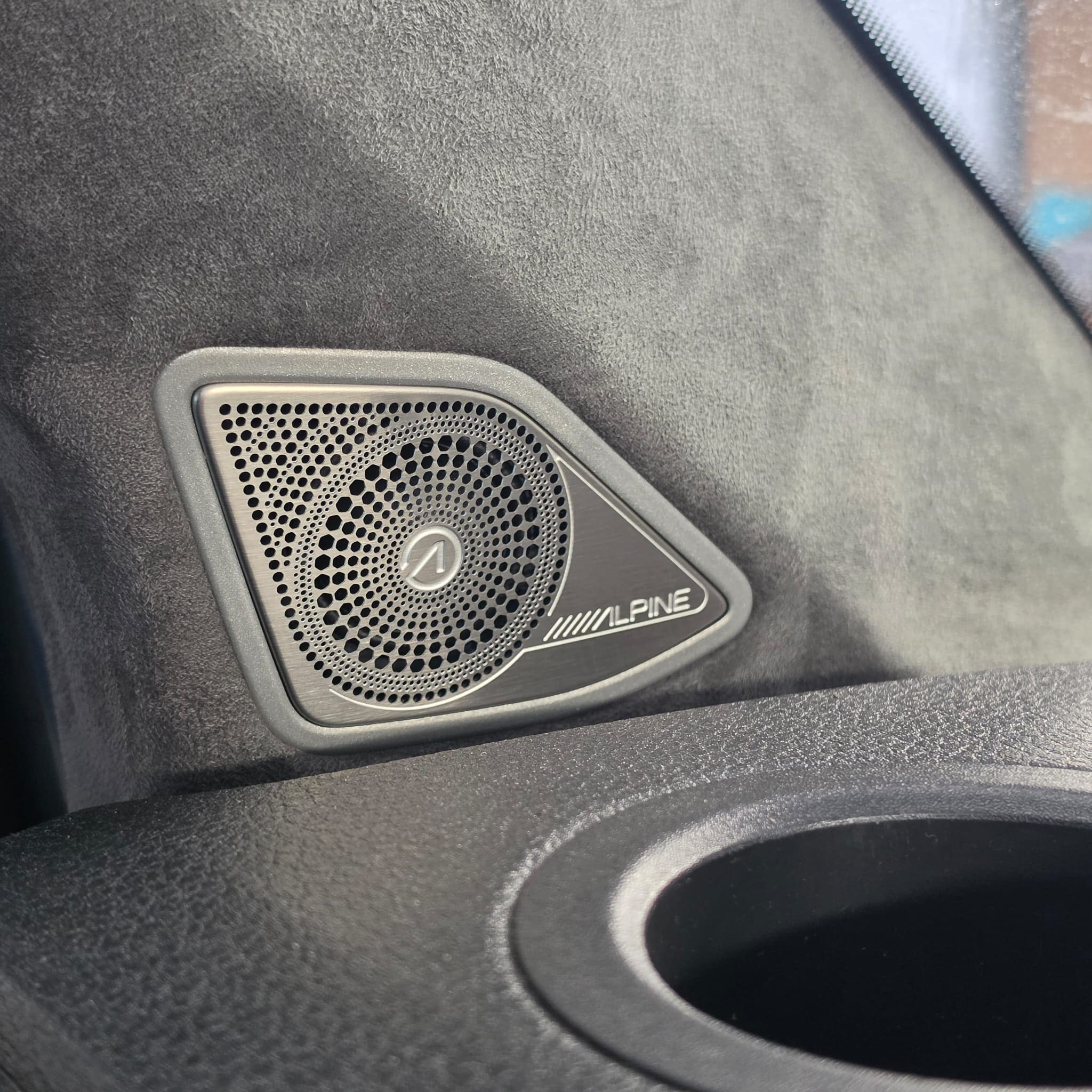 Completed speaker and soundproofing upgrade for clearer sound in a Transporter
