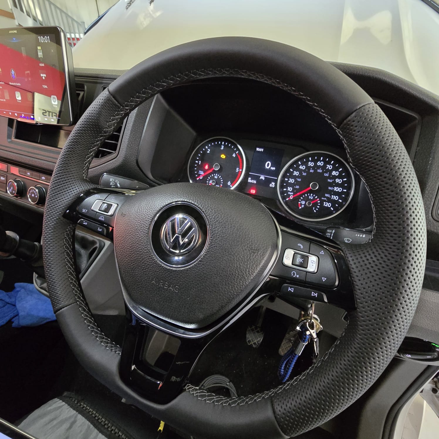 Adaptive Cruise Control radar integrated in VW Crafter