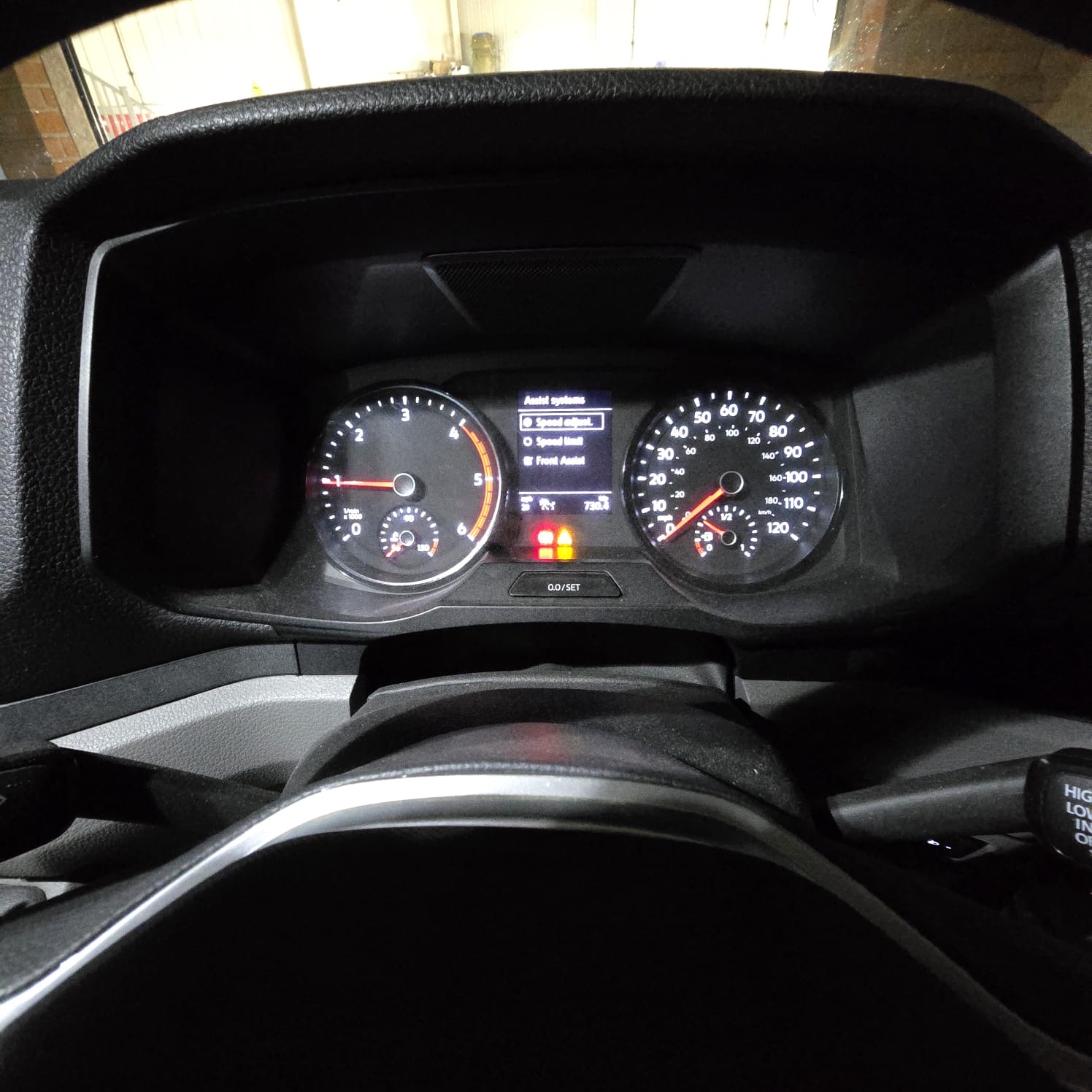 Adaptive cruise control installed in VW Crafter