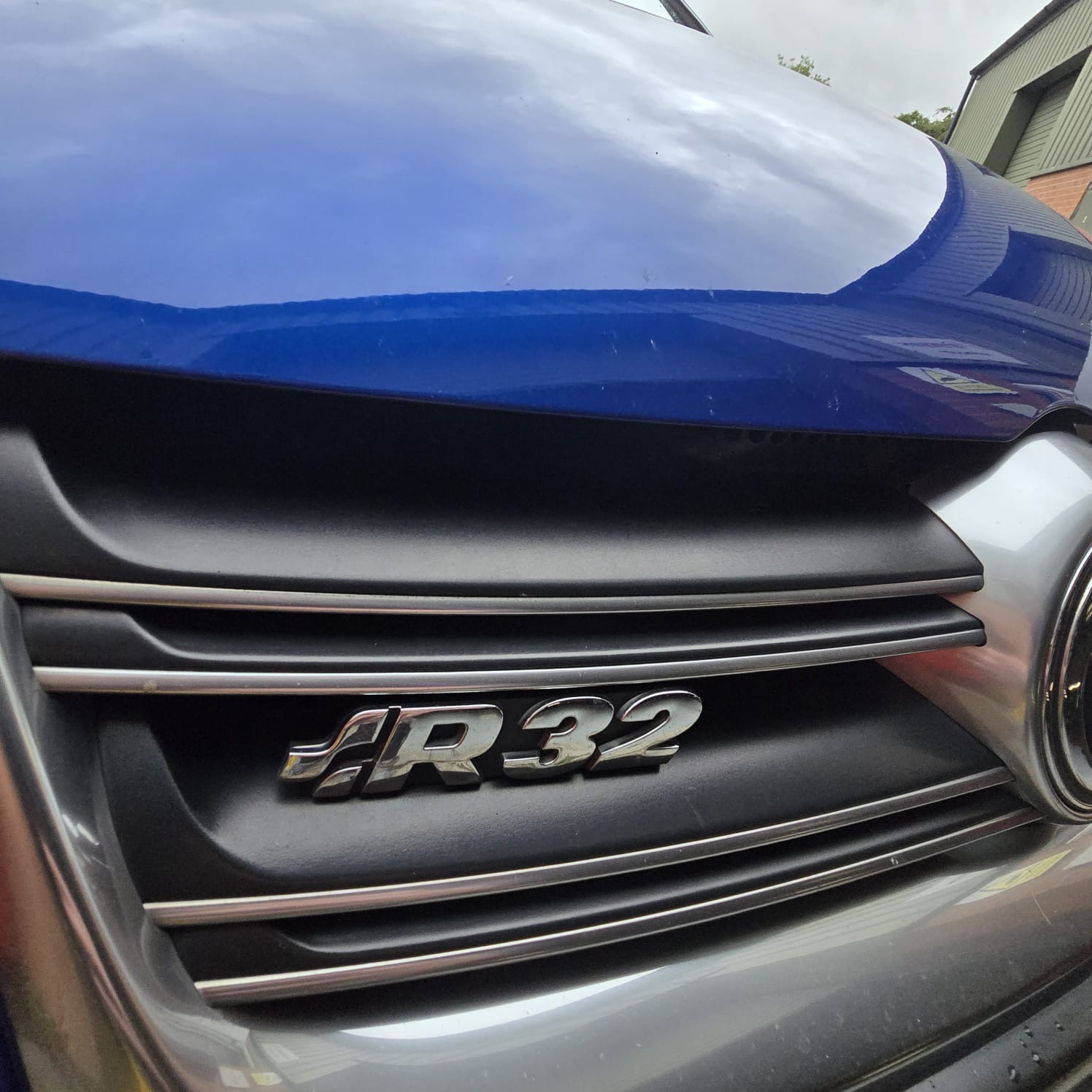 DSG paddle retrofit on Golf Mk5 R32 from Golf Mk7 R wheel