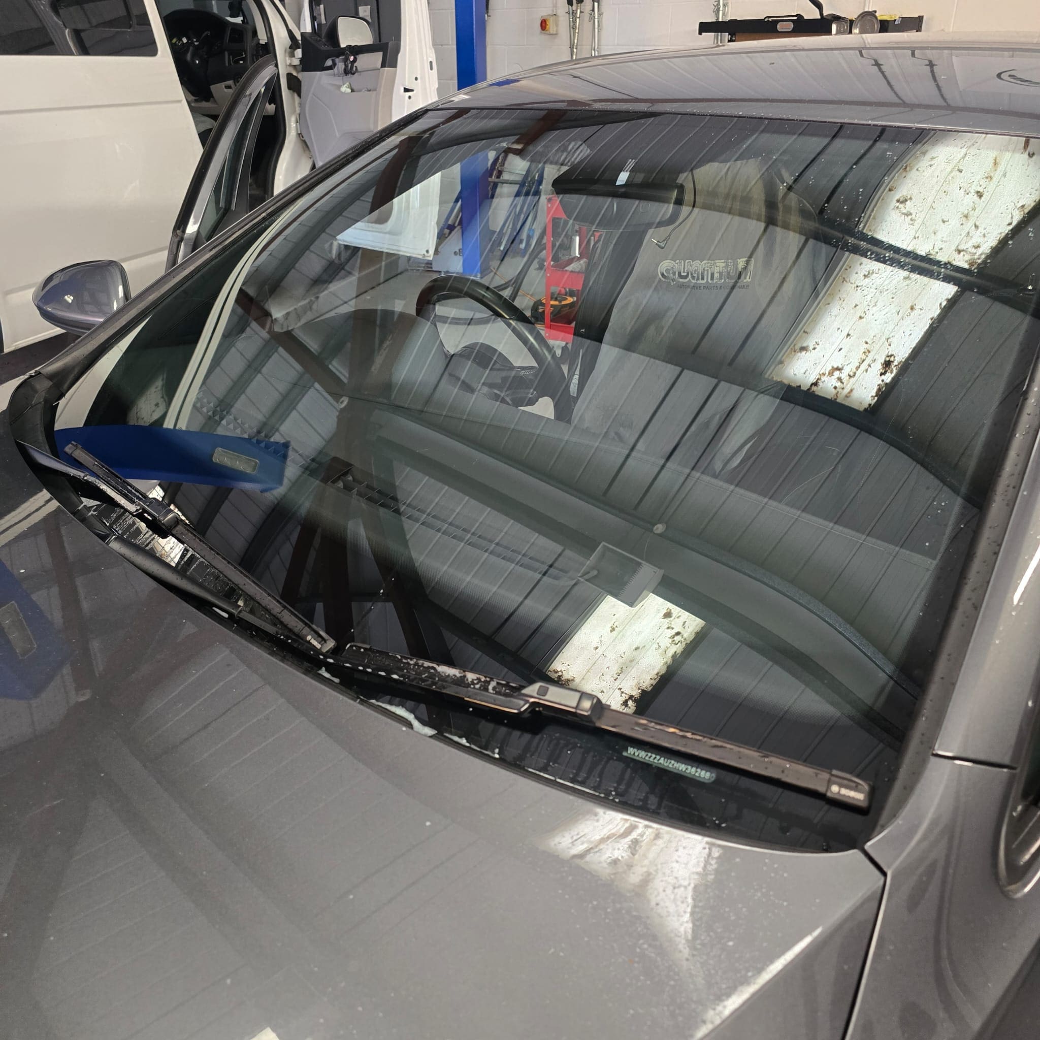 Wiring and coding work for VW Golf Mk7 R heated windscreen retrofit