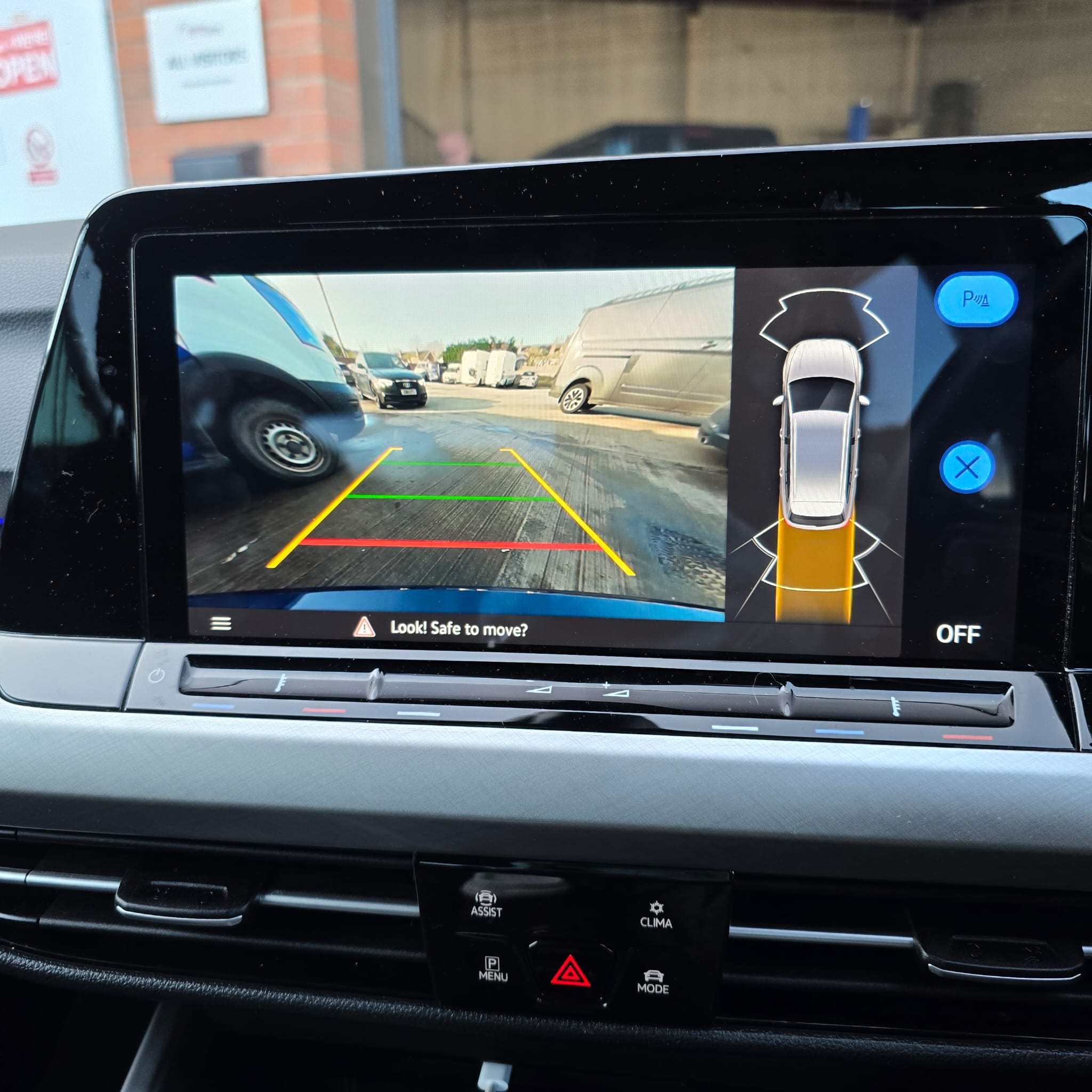 Factory Fit Rear View Camera VW Golf Mk8