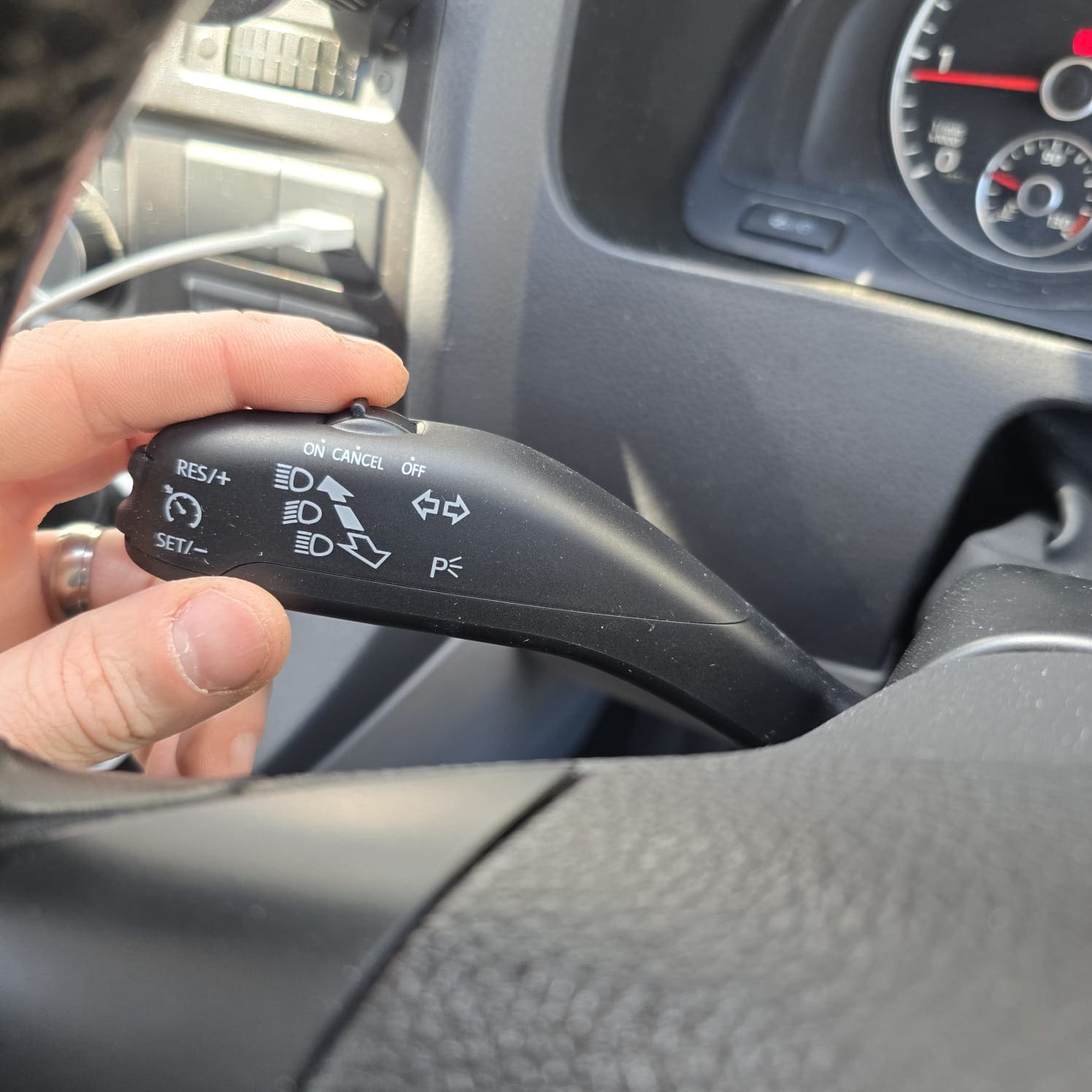VW T5.1 cruise control expert retrofit with 087 BCM