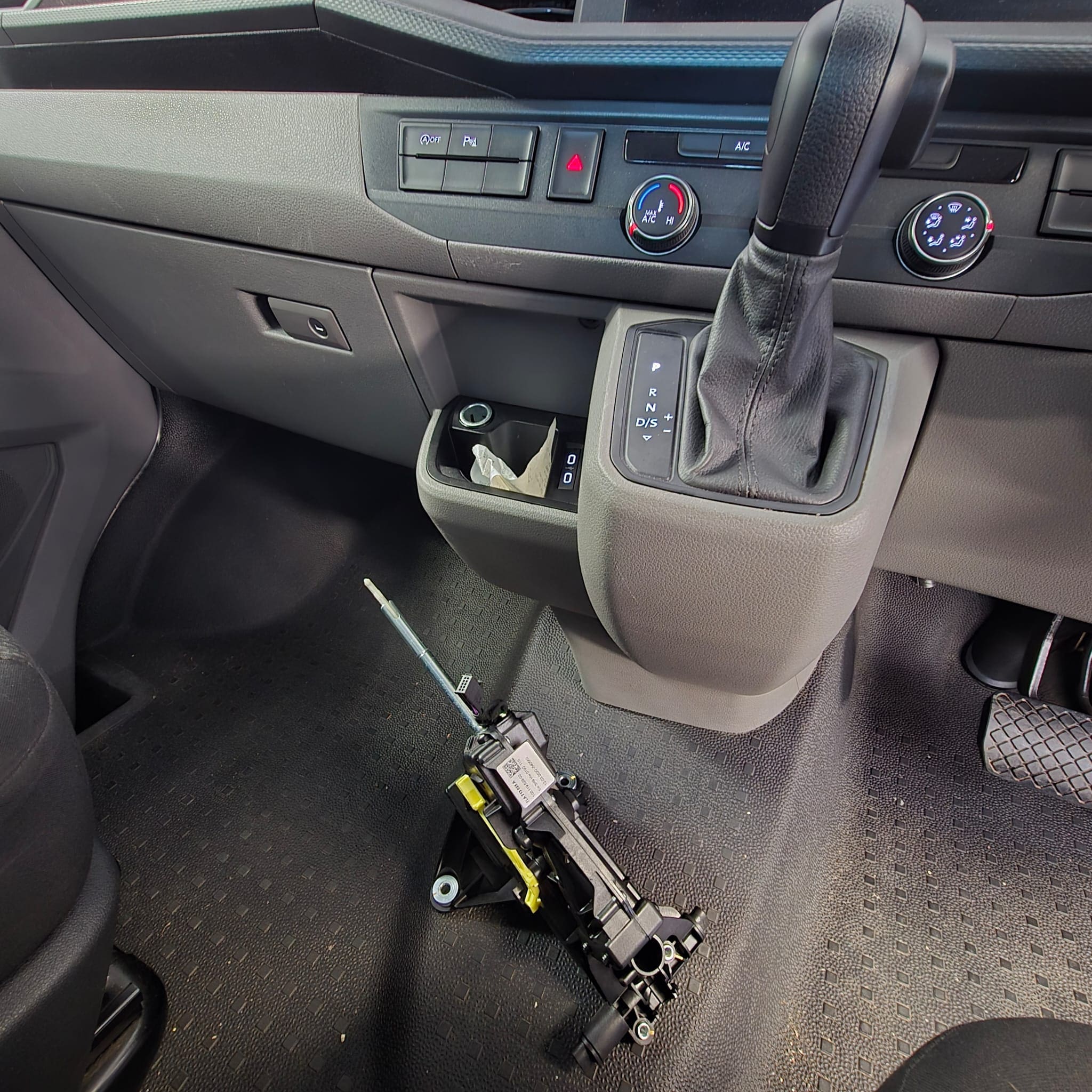 VW T6.1 returned to normal operation after DSG selector replacement