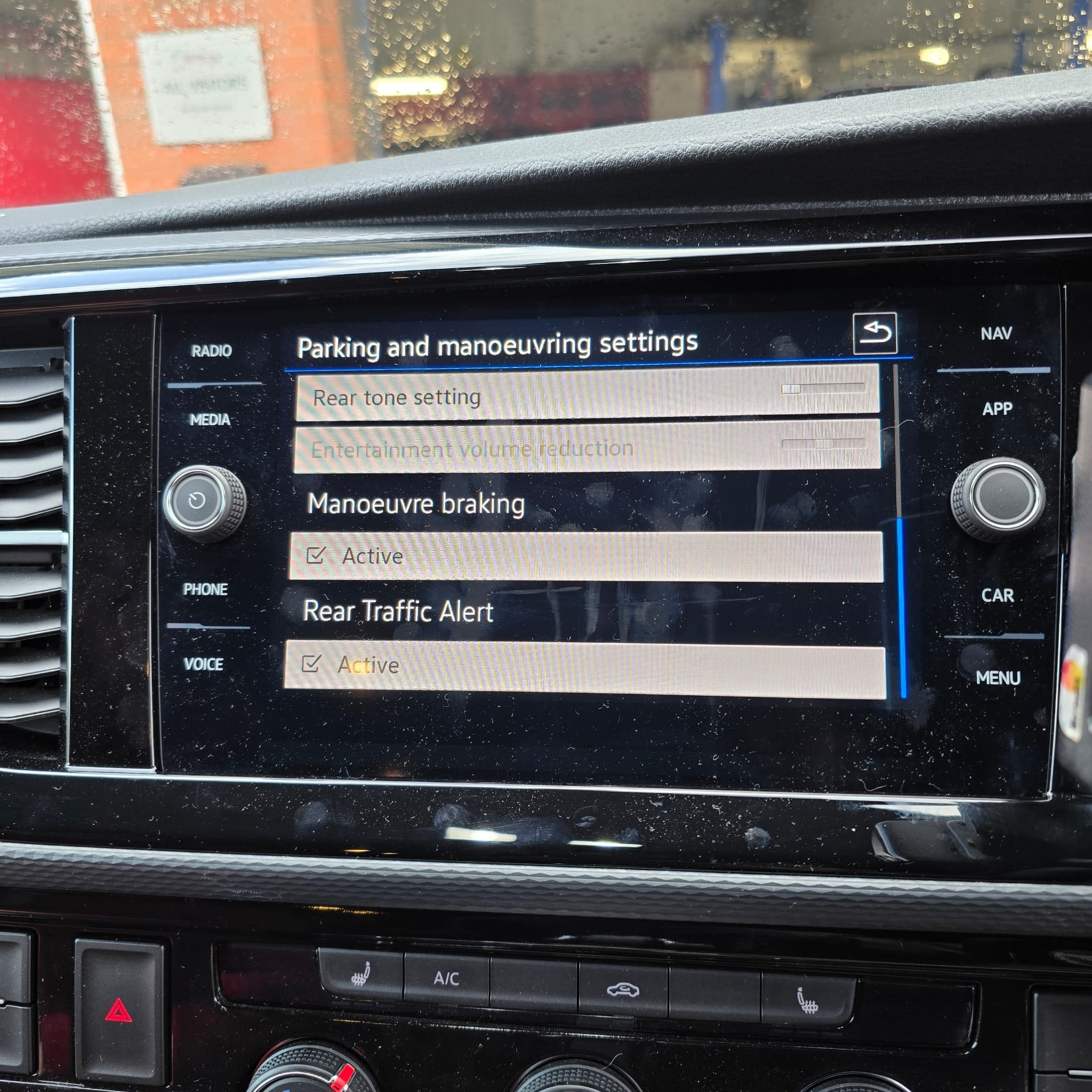 Finished VW T6.1 retrofit featuring Side Assist and heated steering wheel upgrade