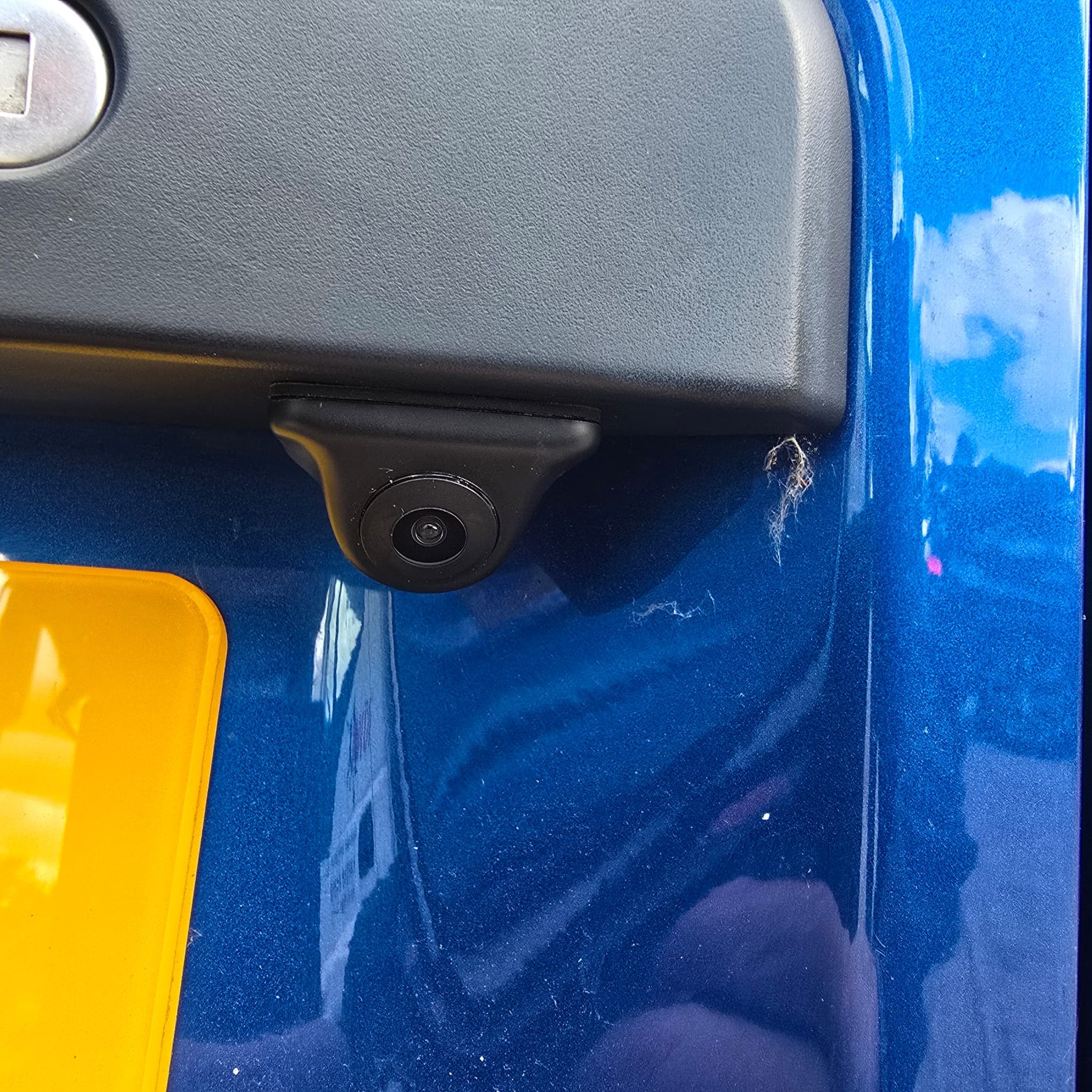Finished VW T6.1 with soft-close sliding door mechanism and rear view camera fitted