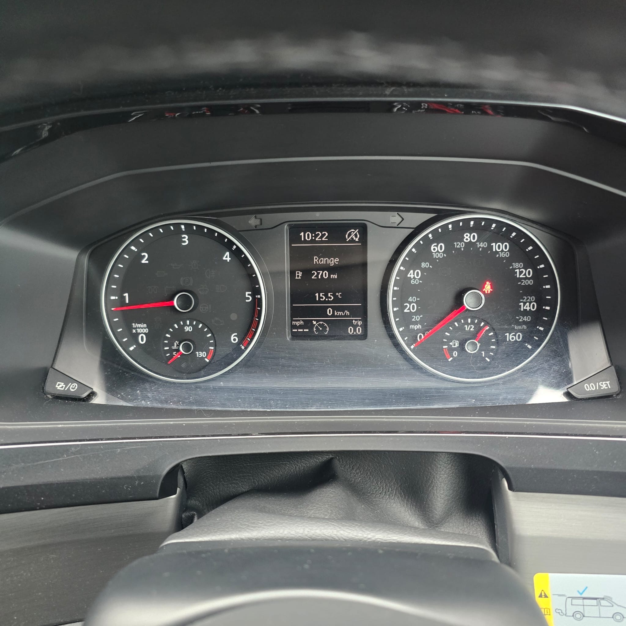 Factory-style cruise stalk installed on T6 California