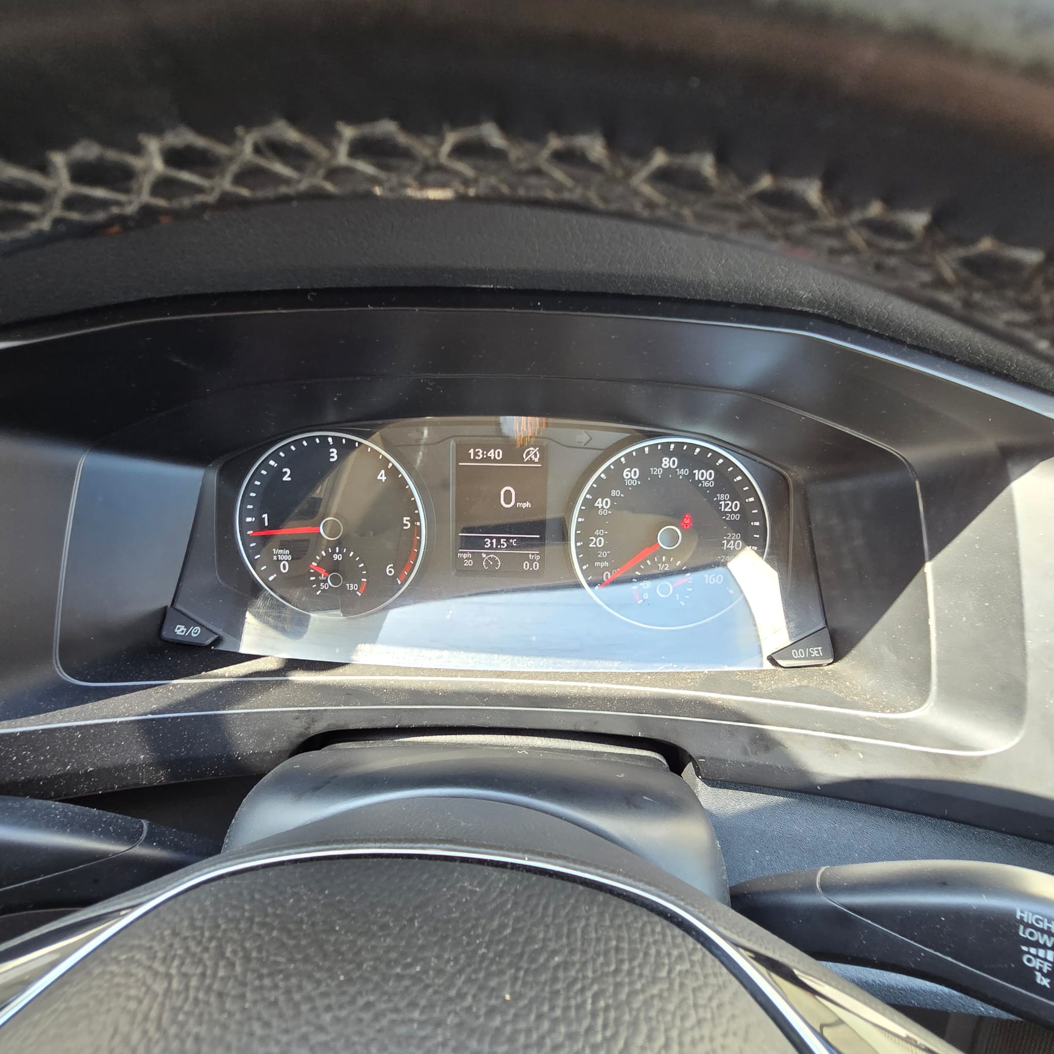 VW T6 cruise control retrofit with OEM-style steering controls