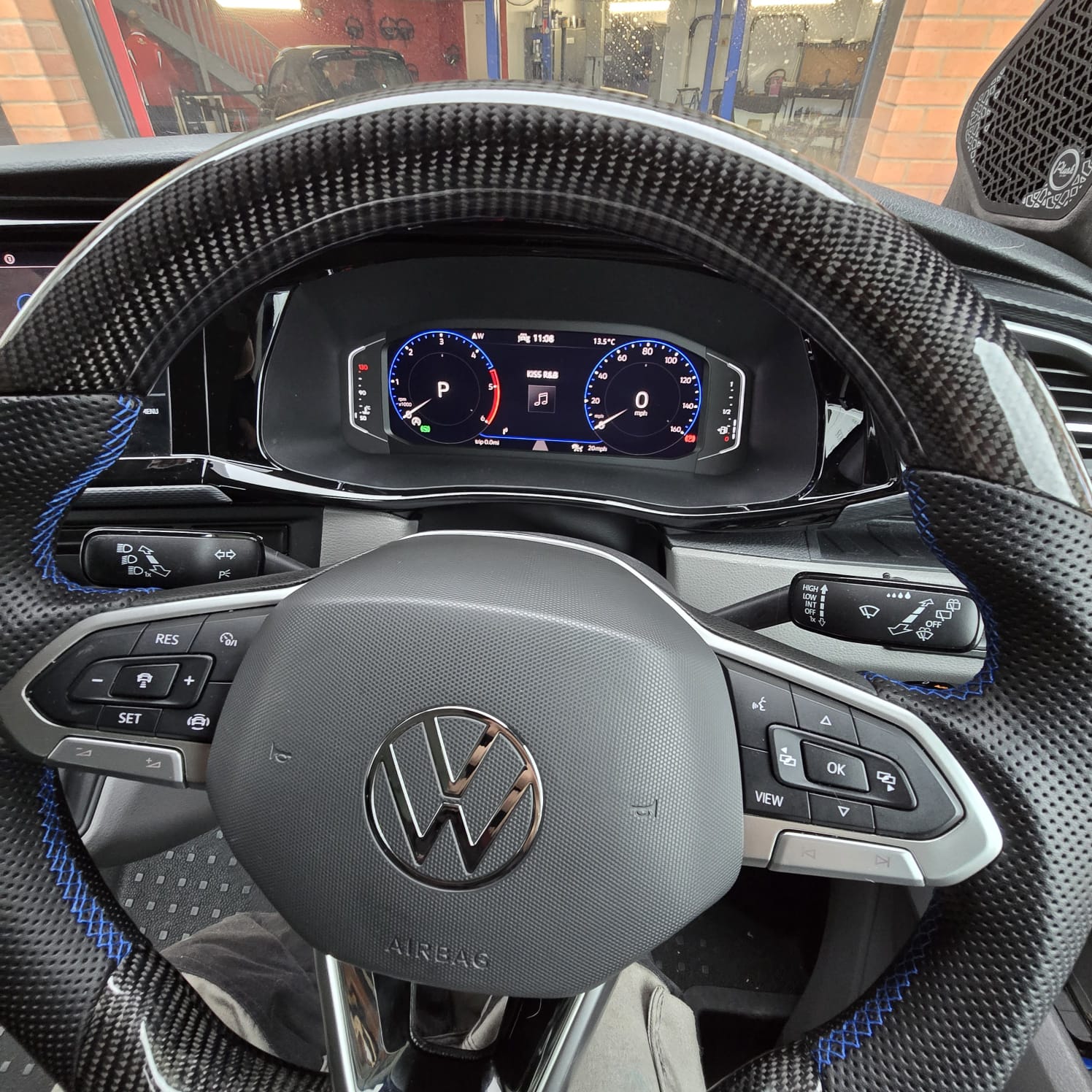OEM VW T6.1 Dash Upgrade Close-Up