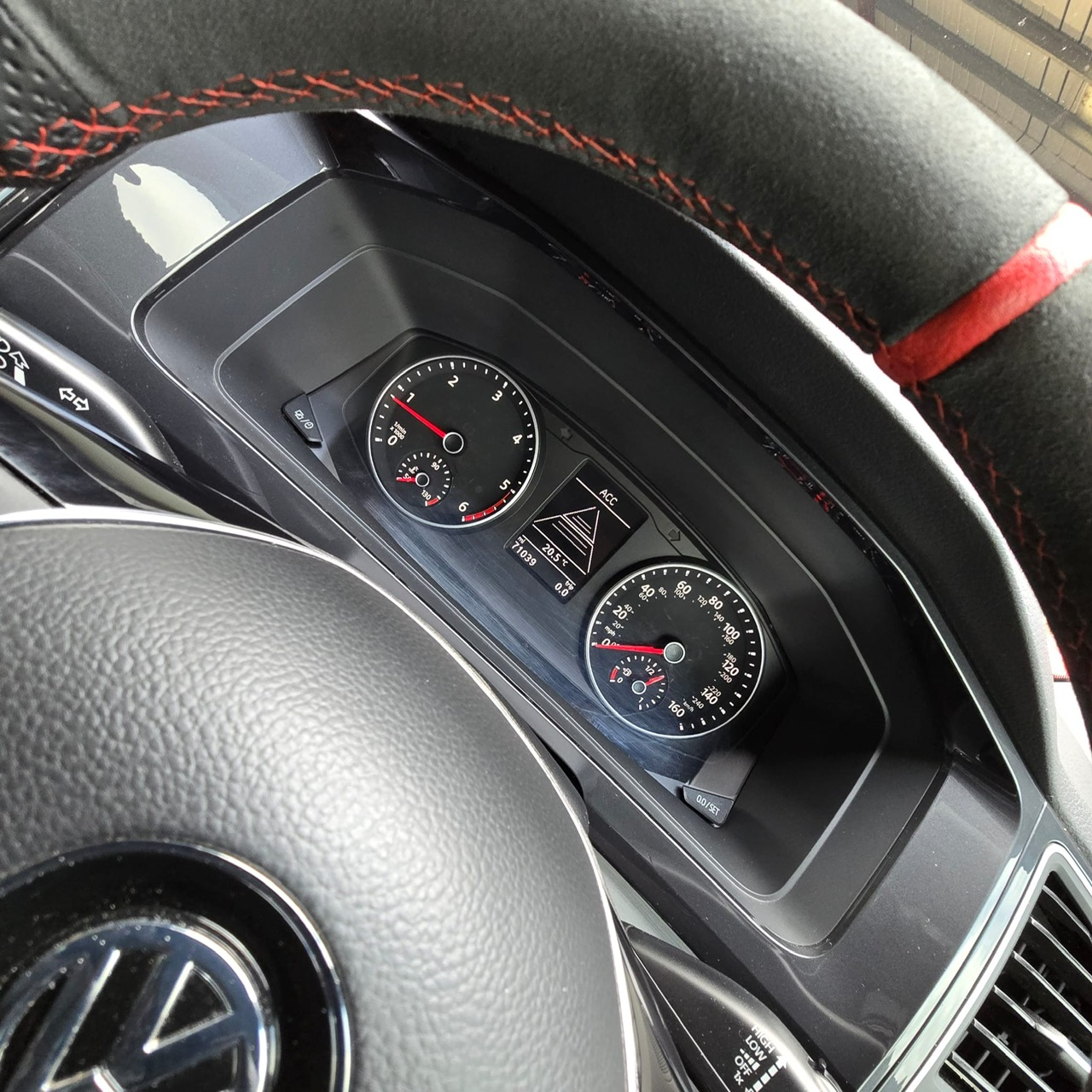 VW T6 instrument cluster needle alignment retrofit