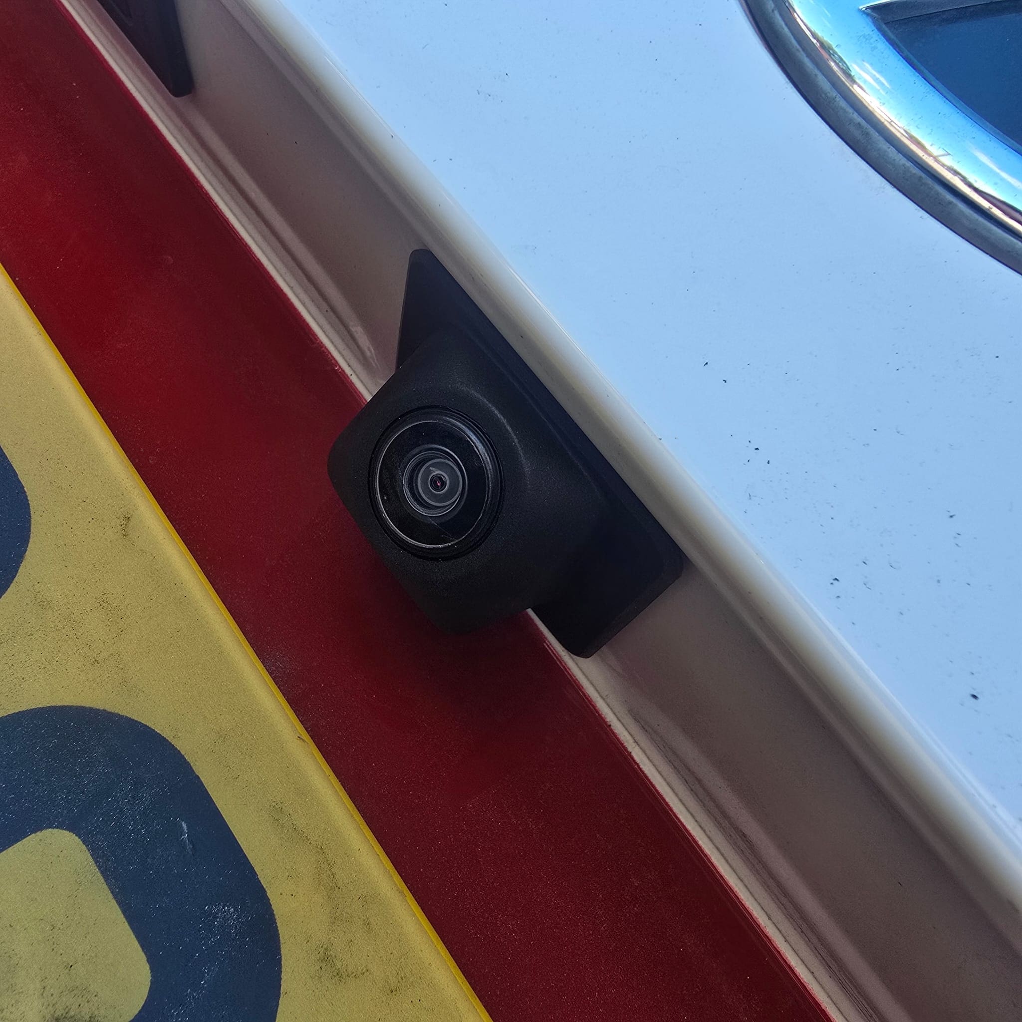 Completed VW T6 rear camera retrofit with OEM integration