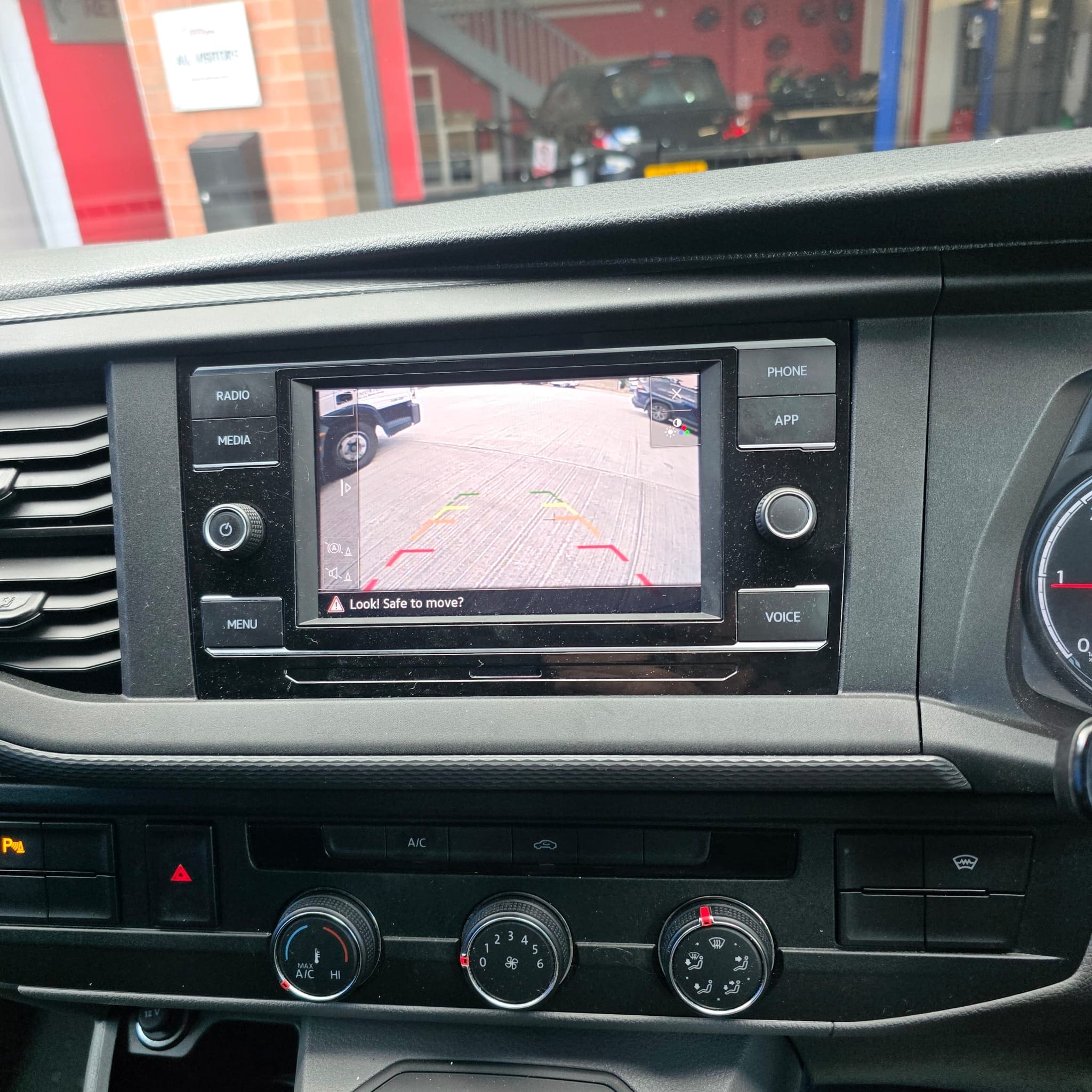 VW T6.1 sliding door and camera upgrade prepared before camper conversion