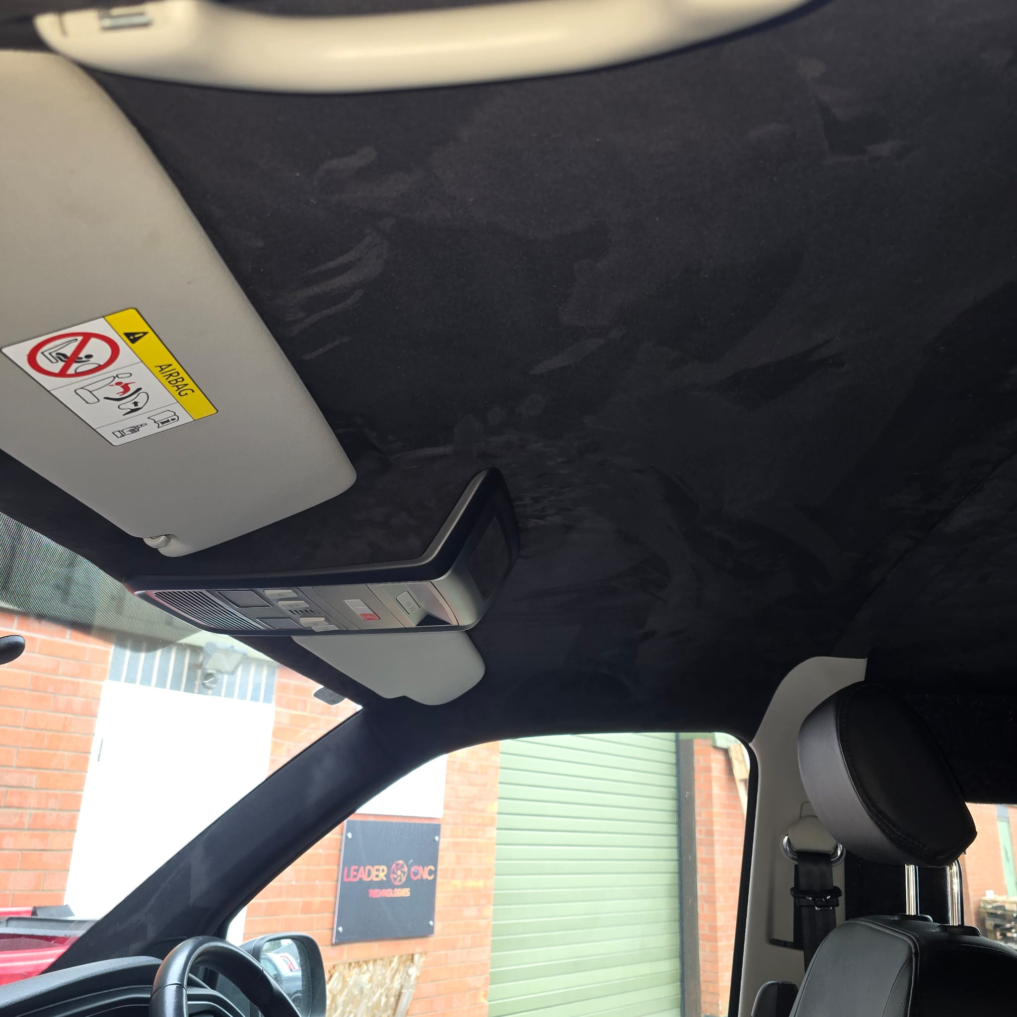 Soundproofed VW Transporter Rooflining