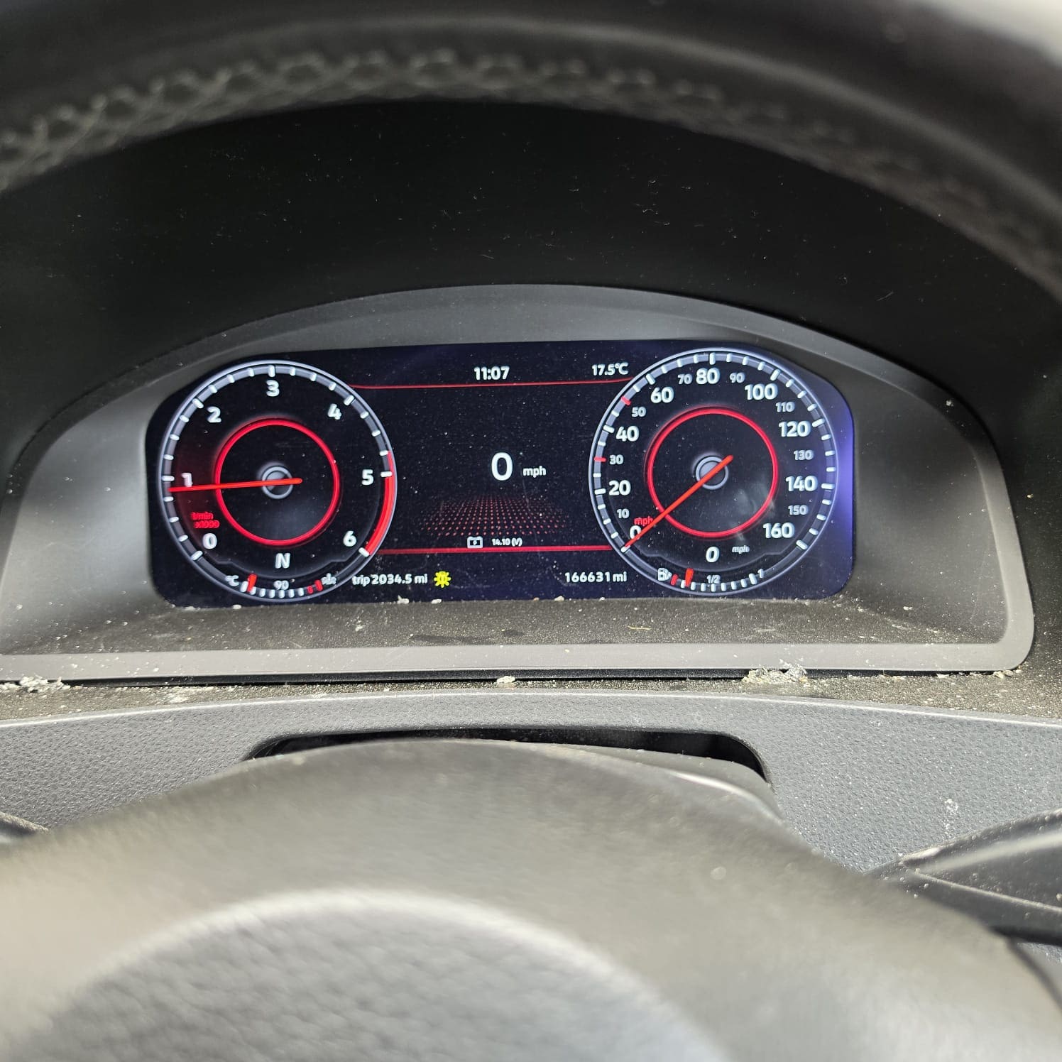 VW Transporter T5.1 RCD360 Pro screen with DAB FM and multifunction wheel upgrade