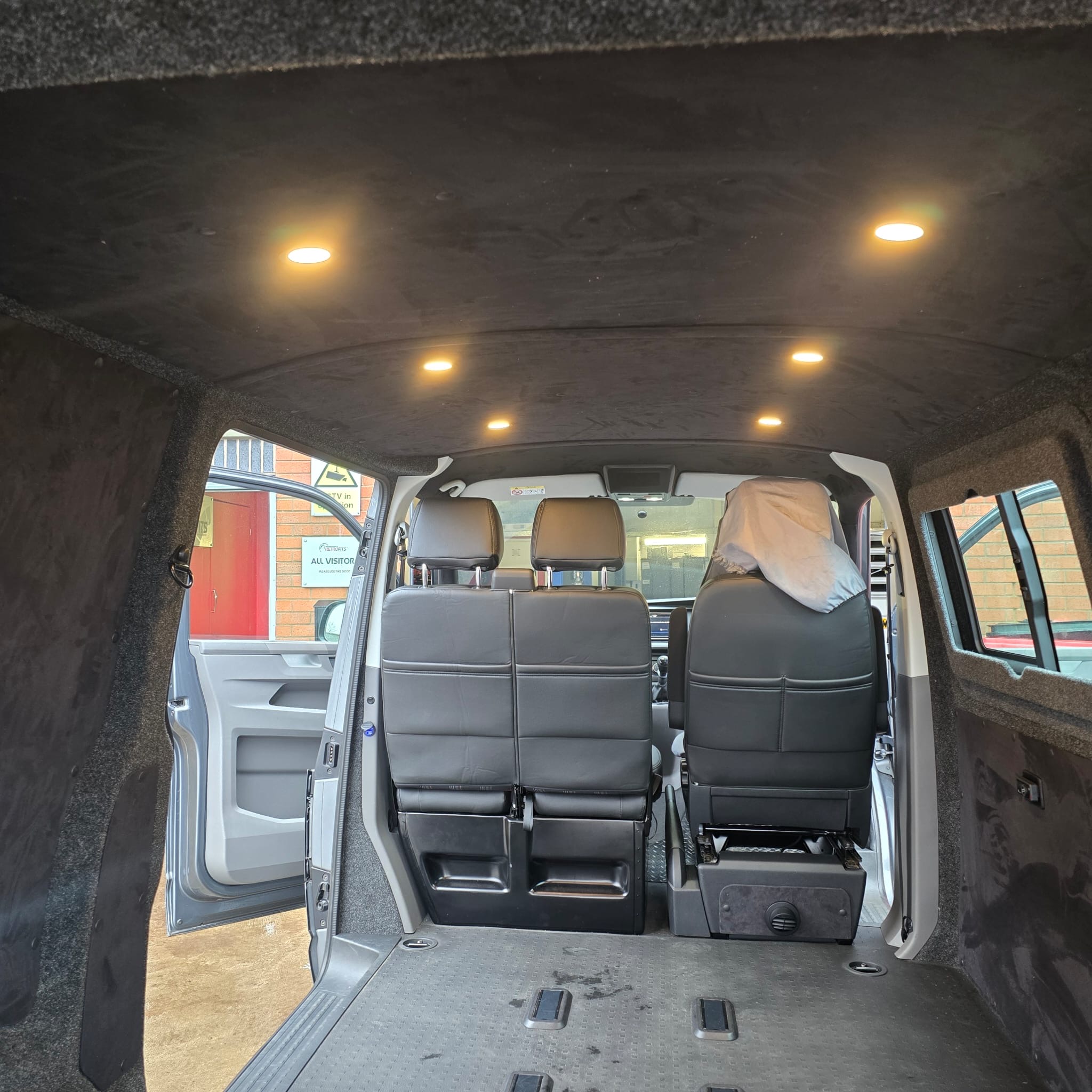 Custom VW T6.1 Carpet & Suede
