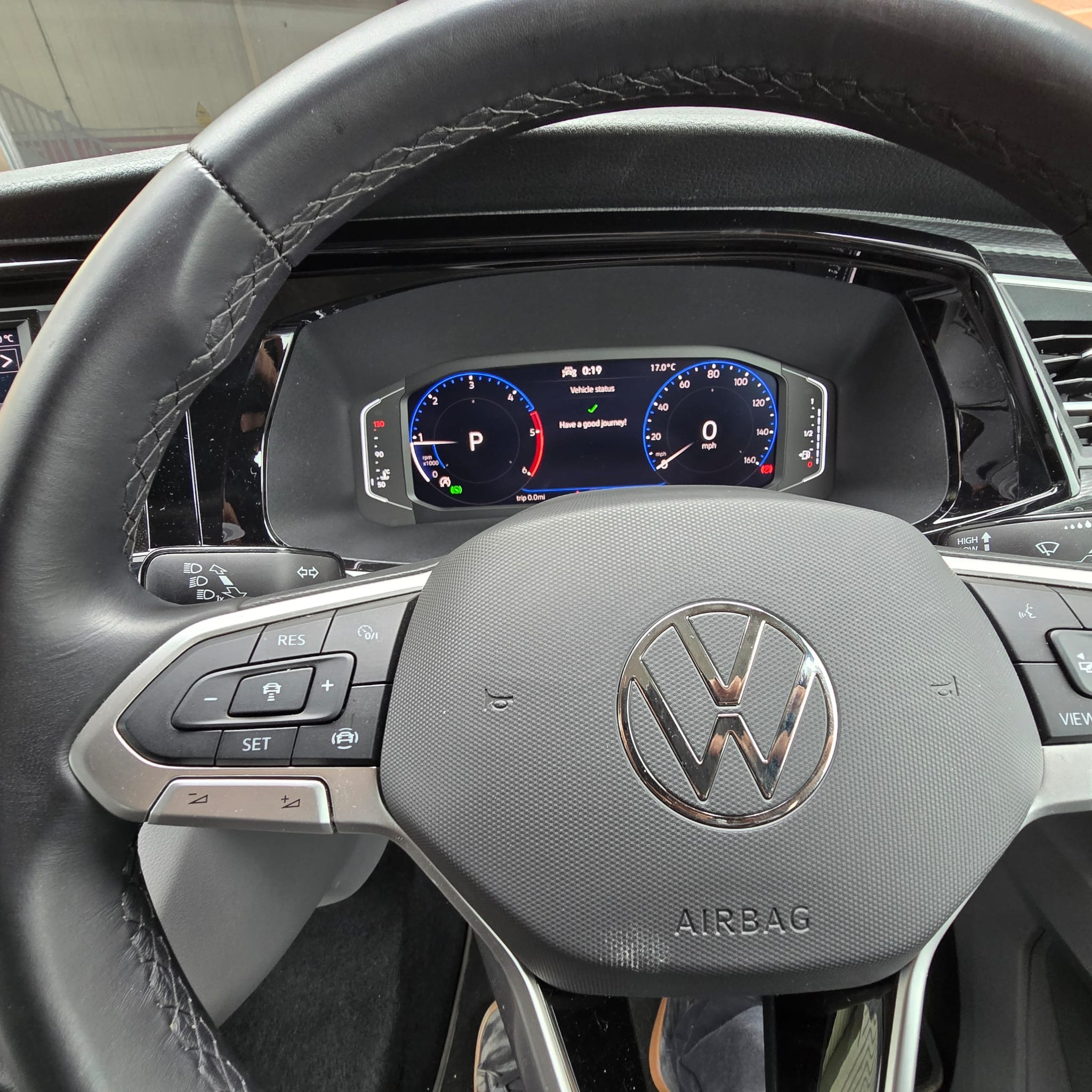 VW Transporter T6 digital dash low cost