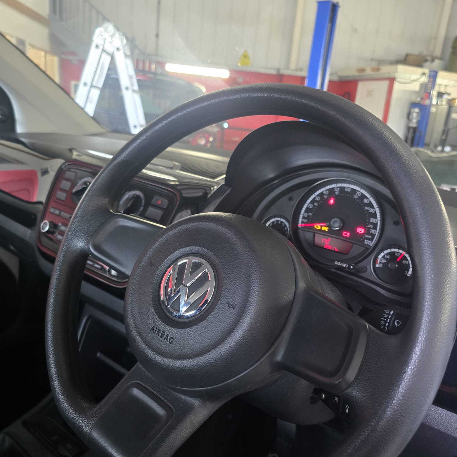 VW Up Steering Control Module Diagnostic