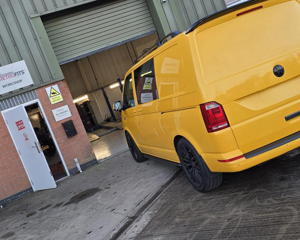 VW-Parking-Sensors-Installation-Yellow-Transporter-Redditch-West-Midlands