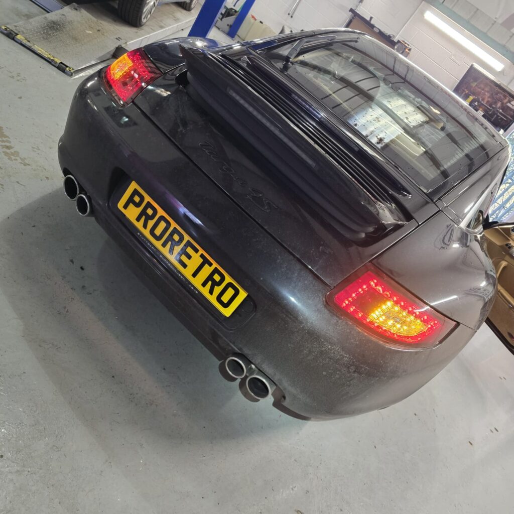 front-bumper-removal-porsche-lighting-upgrade-nuneaton-leicester