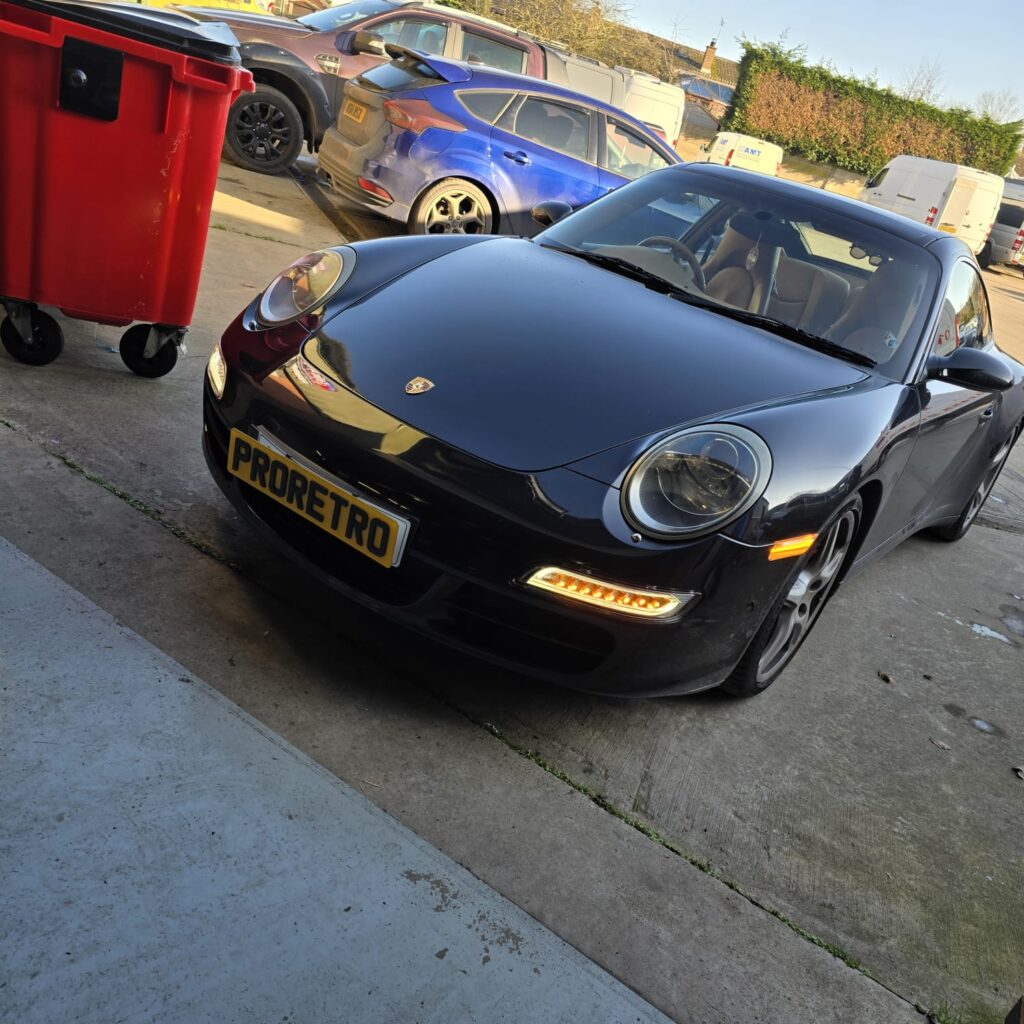 porsche-997-targa-4s-headlight-upgrade-near-redditch