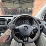 vw-leather-steering-wheel-retrim-flat-bottom-yellow-stitch-uk