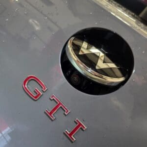 VW Golf GTI MK8 Highline pop-out badge reversing camera retrofit