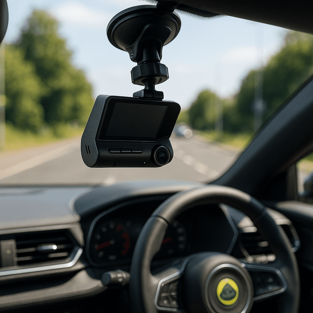 Lotus Emira Dash Cam Fitting