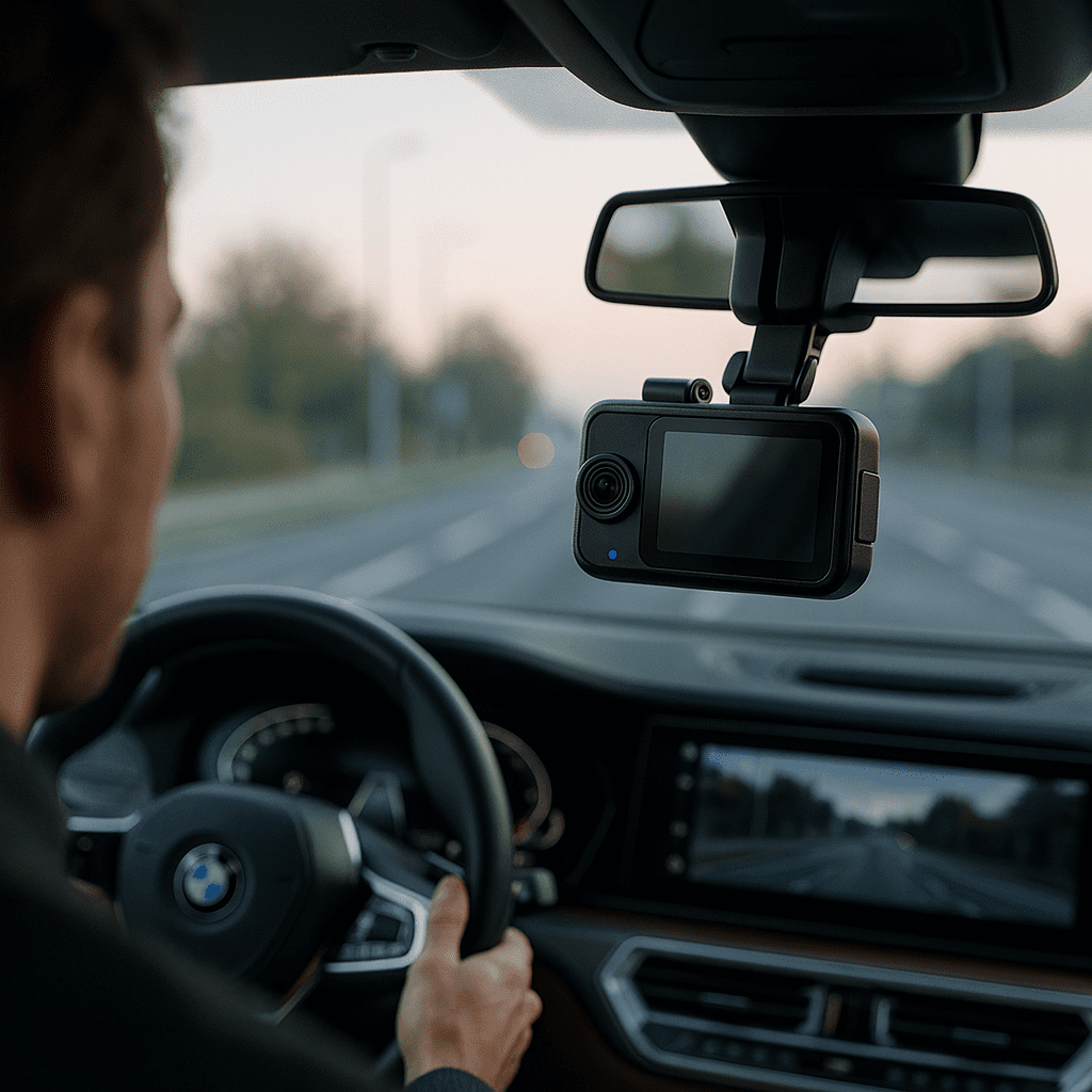 BMW i7 Dash Cam Fitting