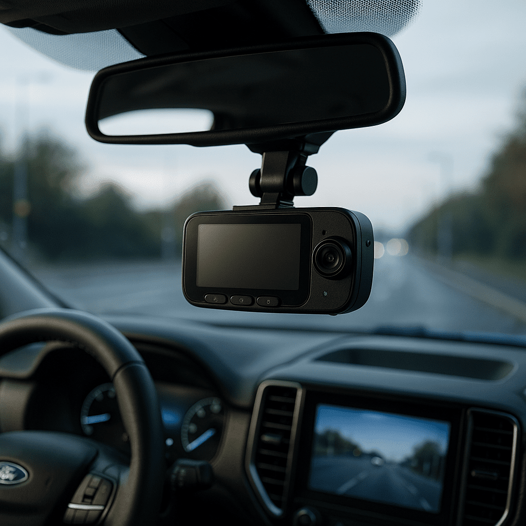 Ford Ranger Plug-in Hybrid Dash Cam Fitting