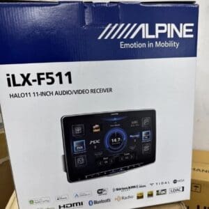Alpine aftermarket car stereo multimedia head unit