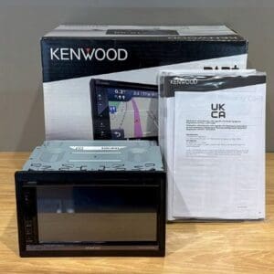 Kenwood aftermarket car stereo touchscreen head unit