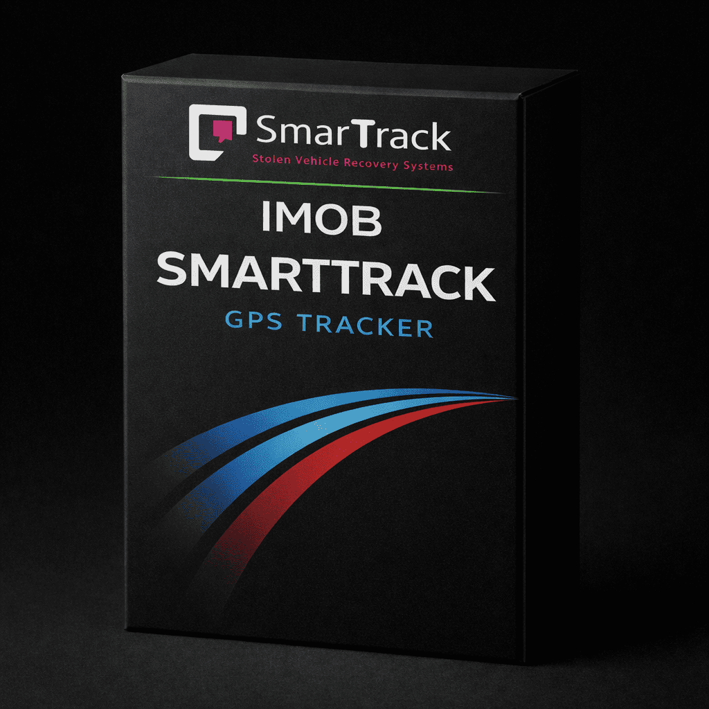 SmartTrack S5 IMOB GPS tracker box for insurance approved vehicle security installation in the Midlands