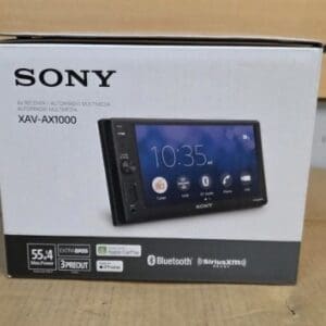 Sony aftermarket car stereo touchscreen head unit