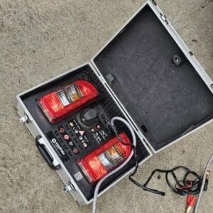 Towbar trailer socket electrical testing equipment