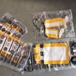 Genuine VW OEM heated seat elements ready for installation