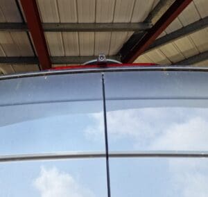 VW Crafter high brake light reversing camera retrofit installation