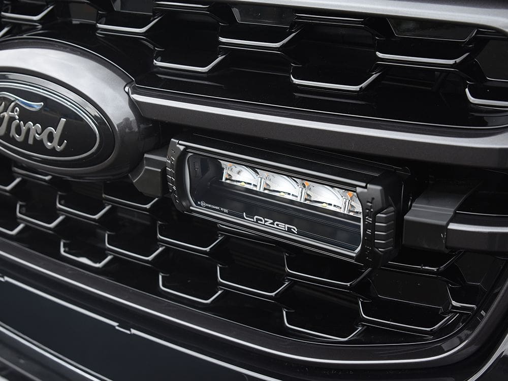 Lazer Lamps LED driving lights installed on Ford Ranger