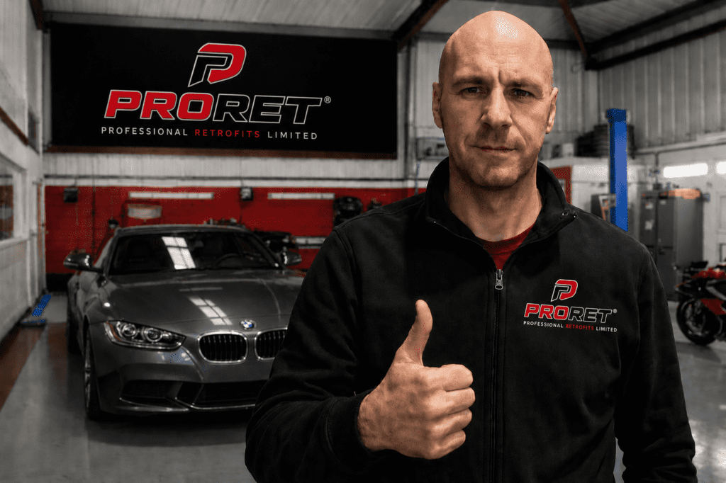 Vehicle technology upgrades and retrofits by Professional Retrofits