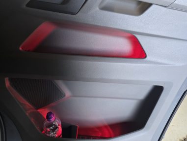 Ambient interior lighting upgrade – OEM vehicle retrofits Midlands workshop
